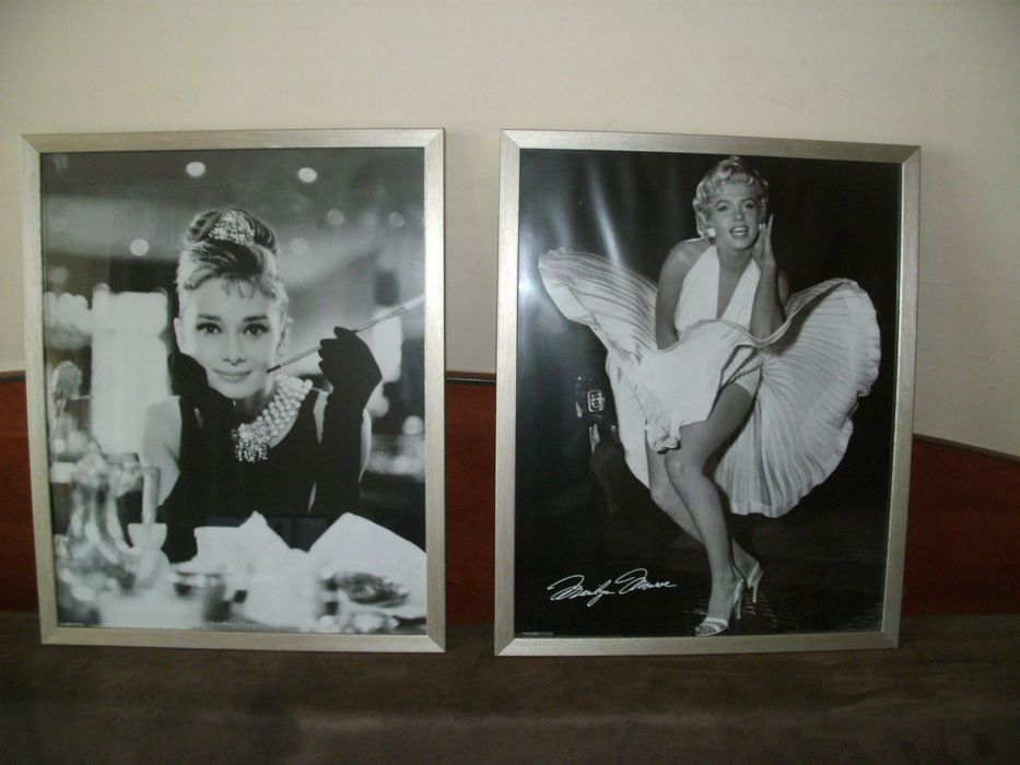 Obraz dekoracja Audrey Hepburn, Marilyn Monroe