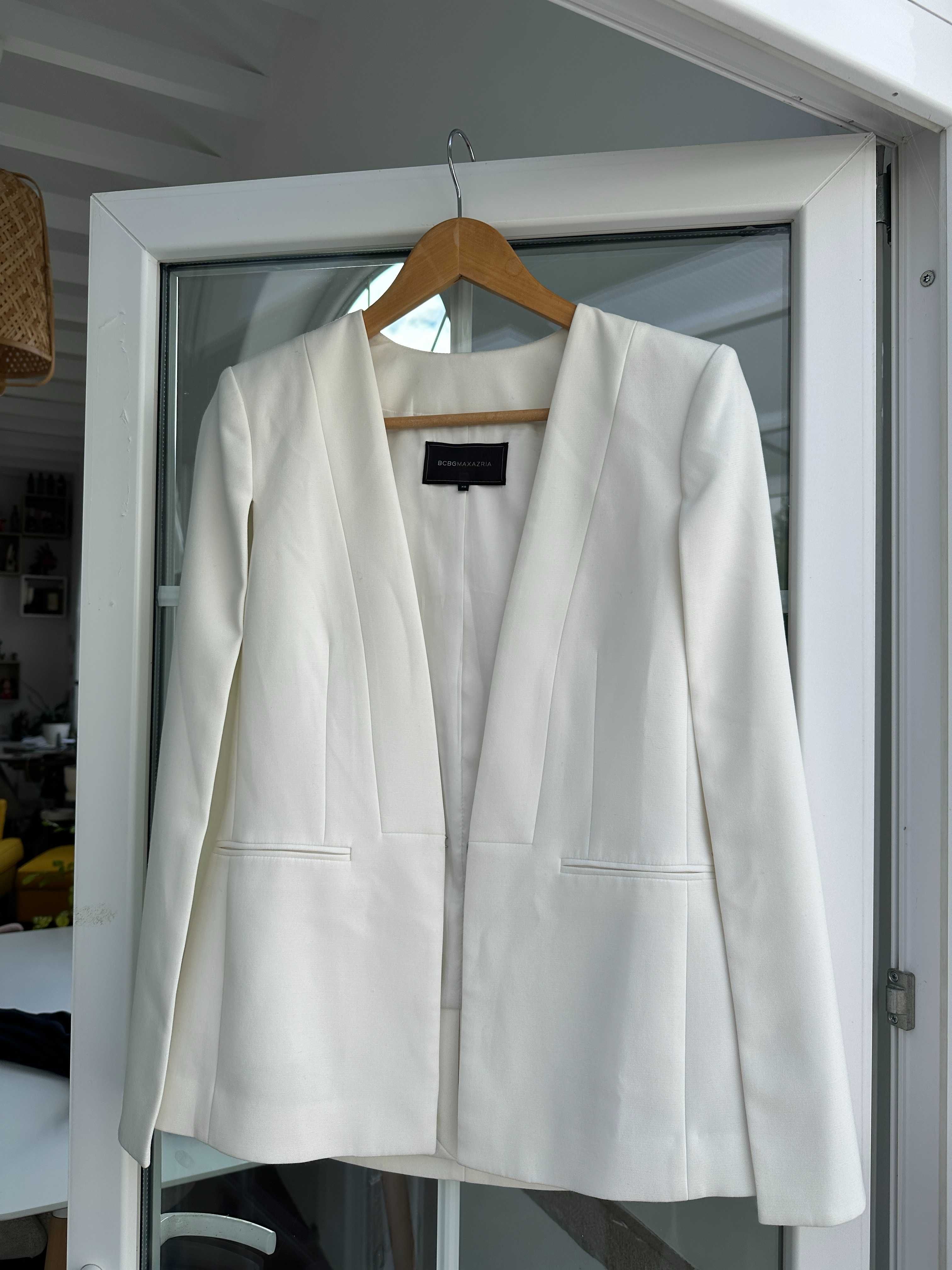 Blazer Branco com abertura