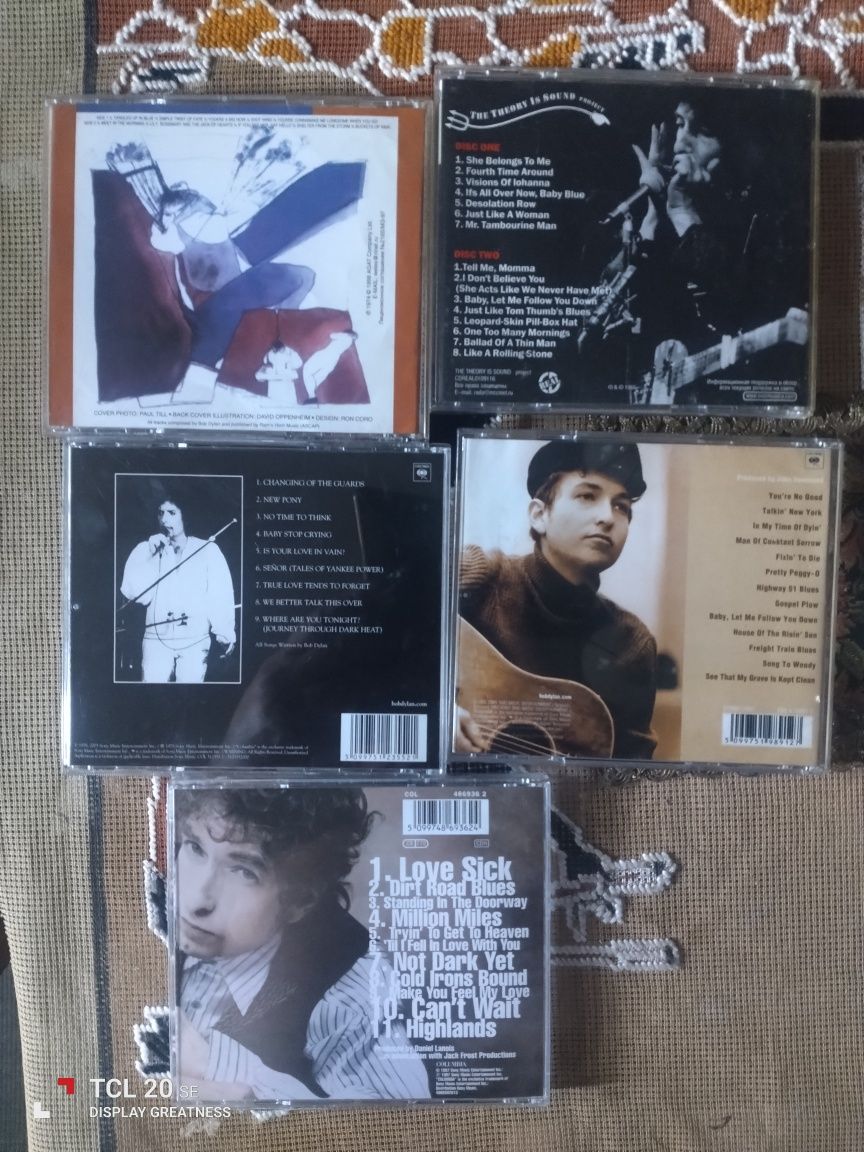 Płyty CD z muzyką ,Bob Dylan