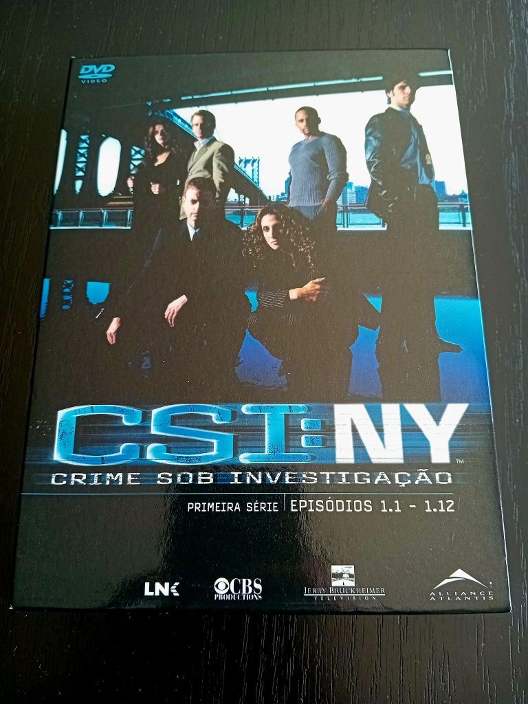 Dvds csi NY 3 discos