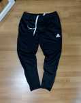 Spodnie czarne męskie dresowe joggers adidas L