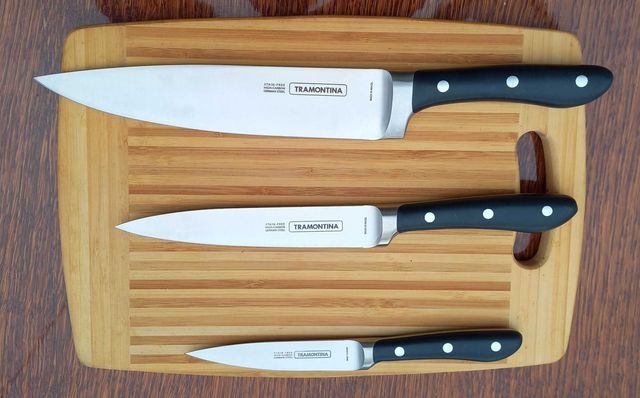 Набор кухонных ножей Tramontina (3 предмета) из США