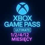 1/2/4/12 miesięcy XboxGamePass Ultimate, gra Xbox