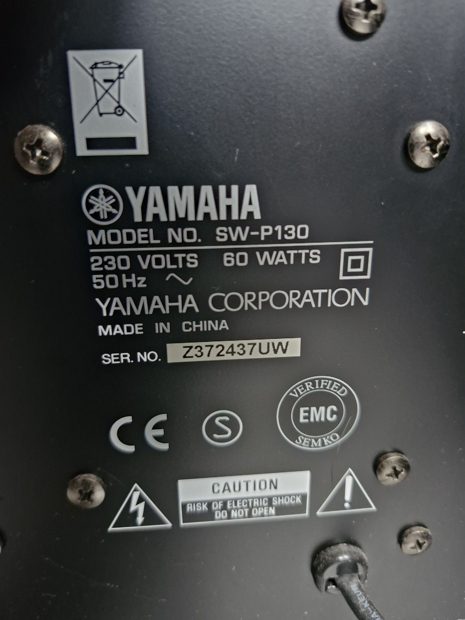 Zestaw kina domowego yamaha widoczne na zdjęciach