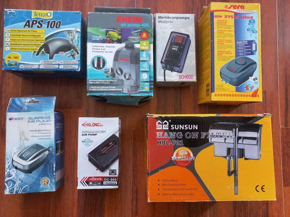Аквариумные компрессоры ЛЮБЫЕ
