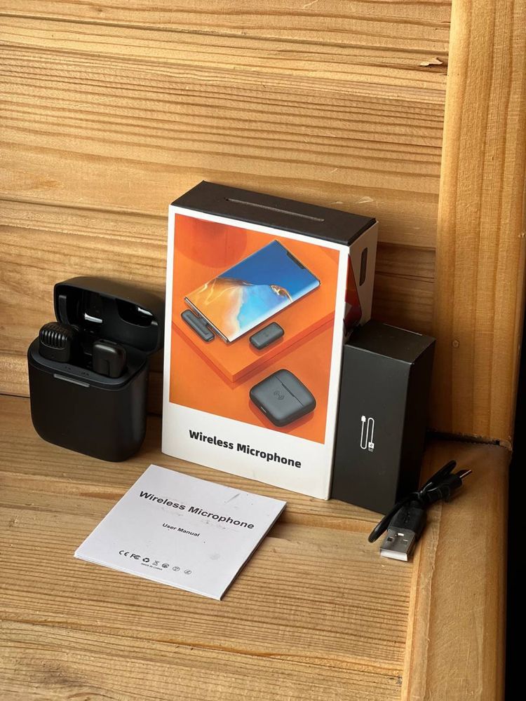 Беспроводной петличный микрофон J11 для Iphone Lightning iOS