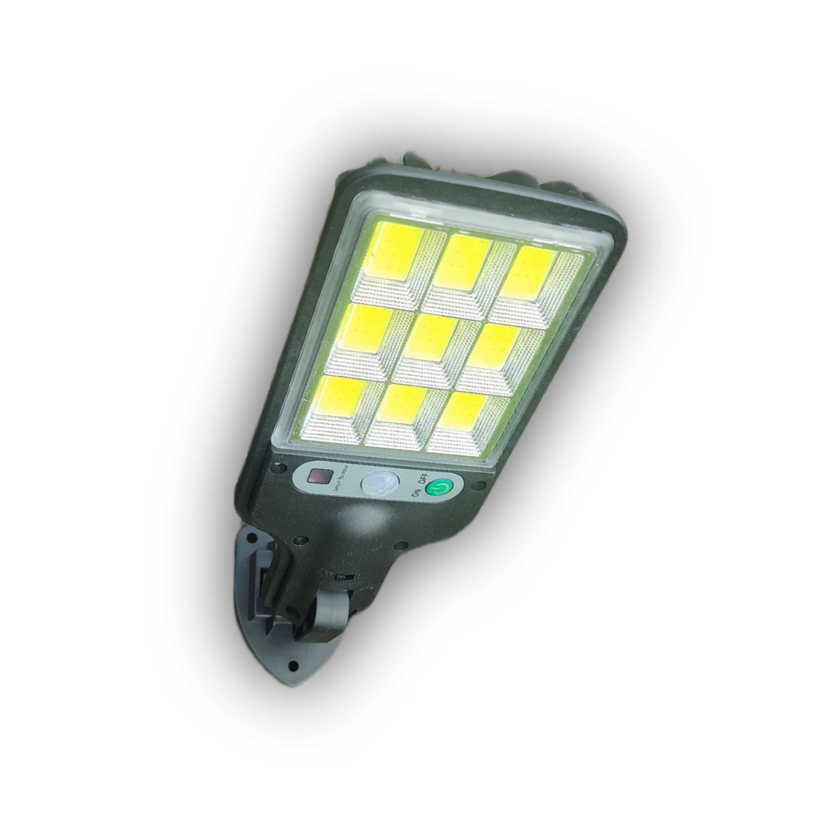 Lampa solarna , zewnętrzna , uliczna czujnik ruchu, zmierzchu, 3 szt