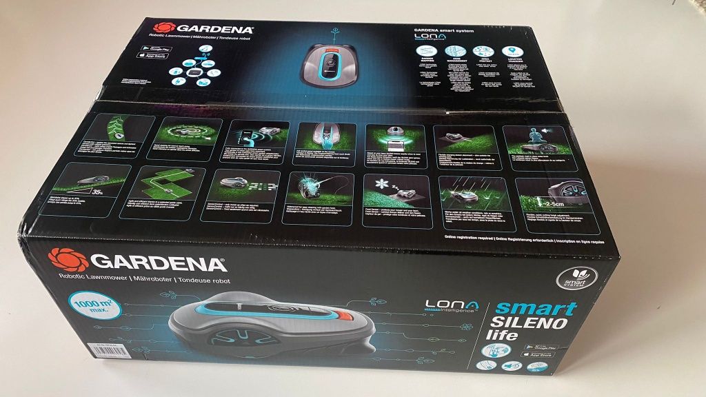 GARDENA Smart Silano Life 1000m2 sterowanie WiFi