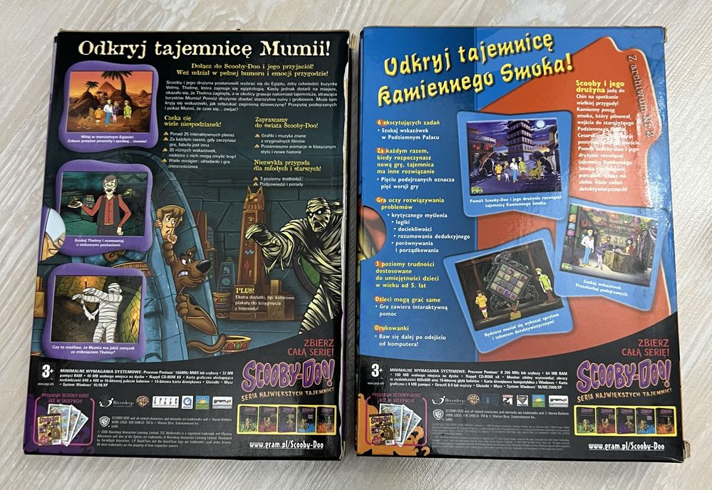 Gry PC Scooby Doo! Piramidalna zagadka i Terror Kamiennego Smoka