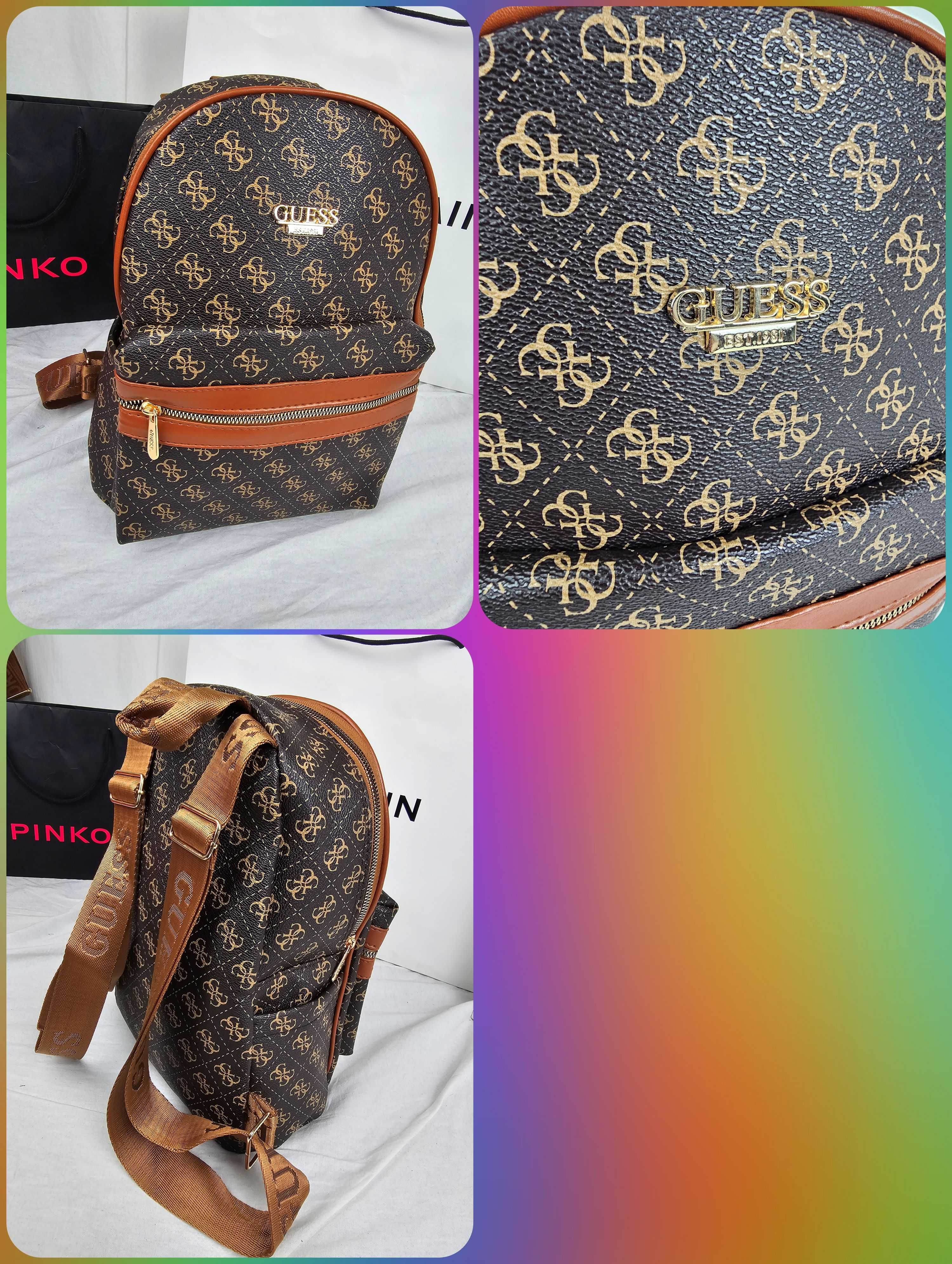 Torba mk plecak Guess nowość monogram plecaczek karl lagerfeld nowość