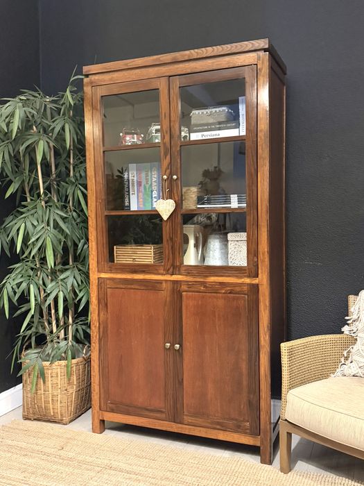 armario, movel, aparador, louceiro, livreiro, oriental, olmo, rustico