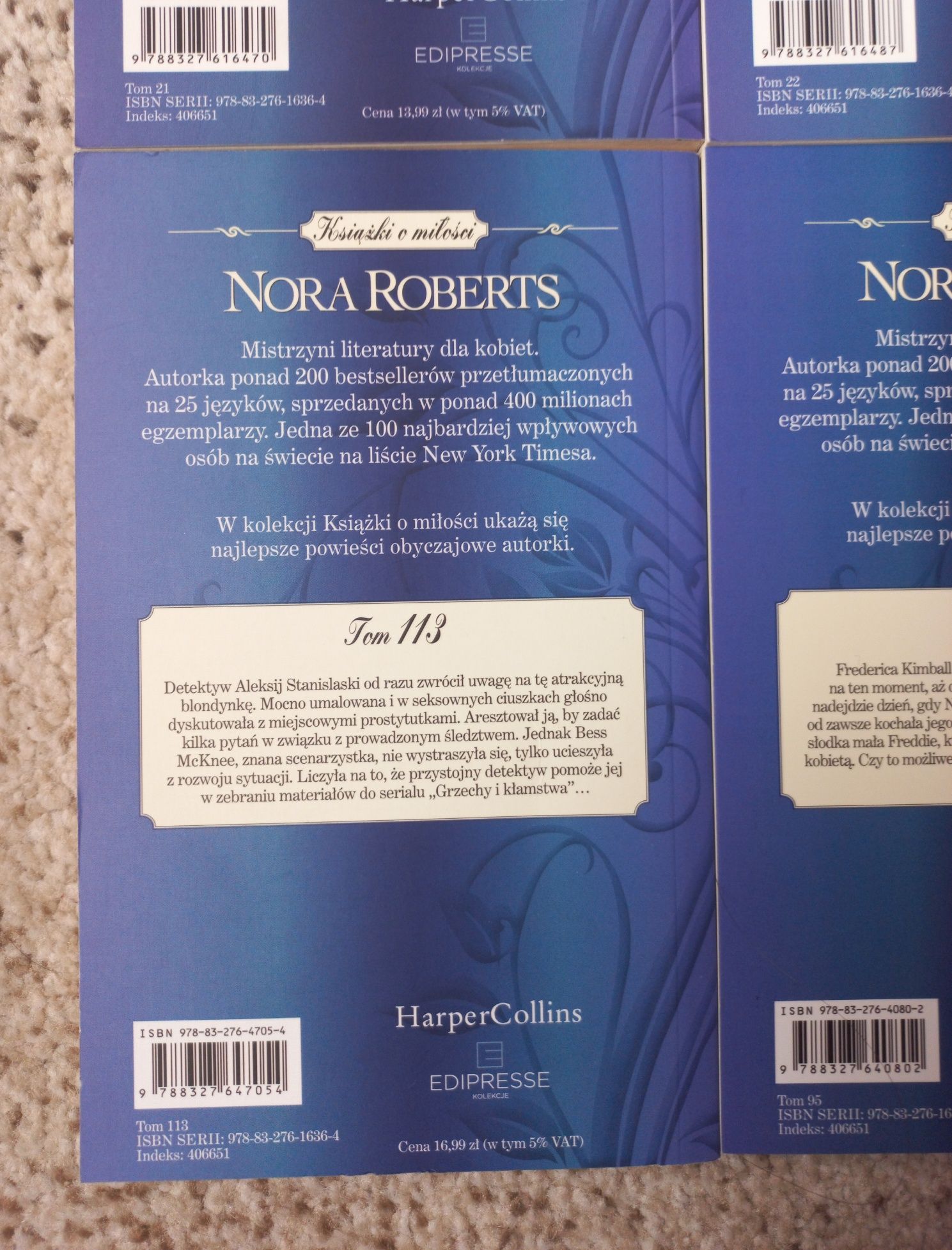 Druga miłość Nataszy Księżniczka Z nakazu sądu Pasja życi Nora Roberts
