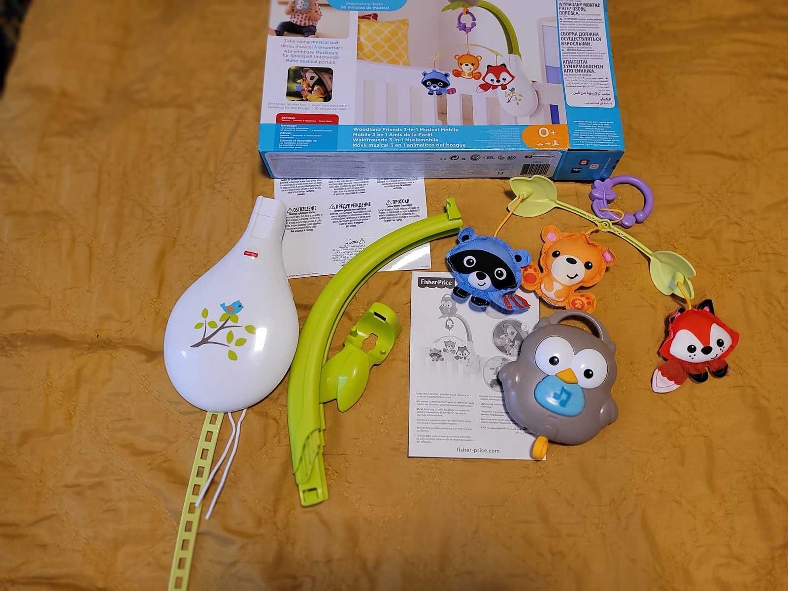 Fisher-Price Karuzela leśni przyjaciele pozytywka