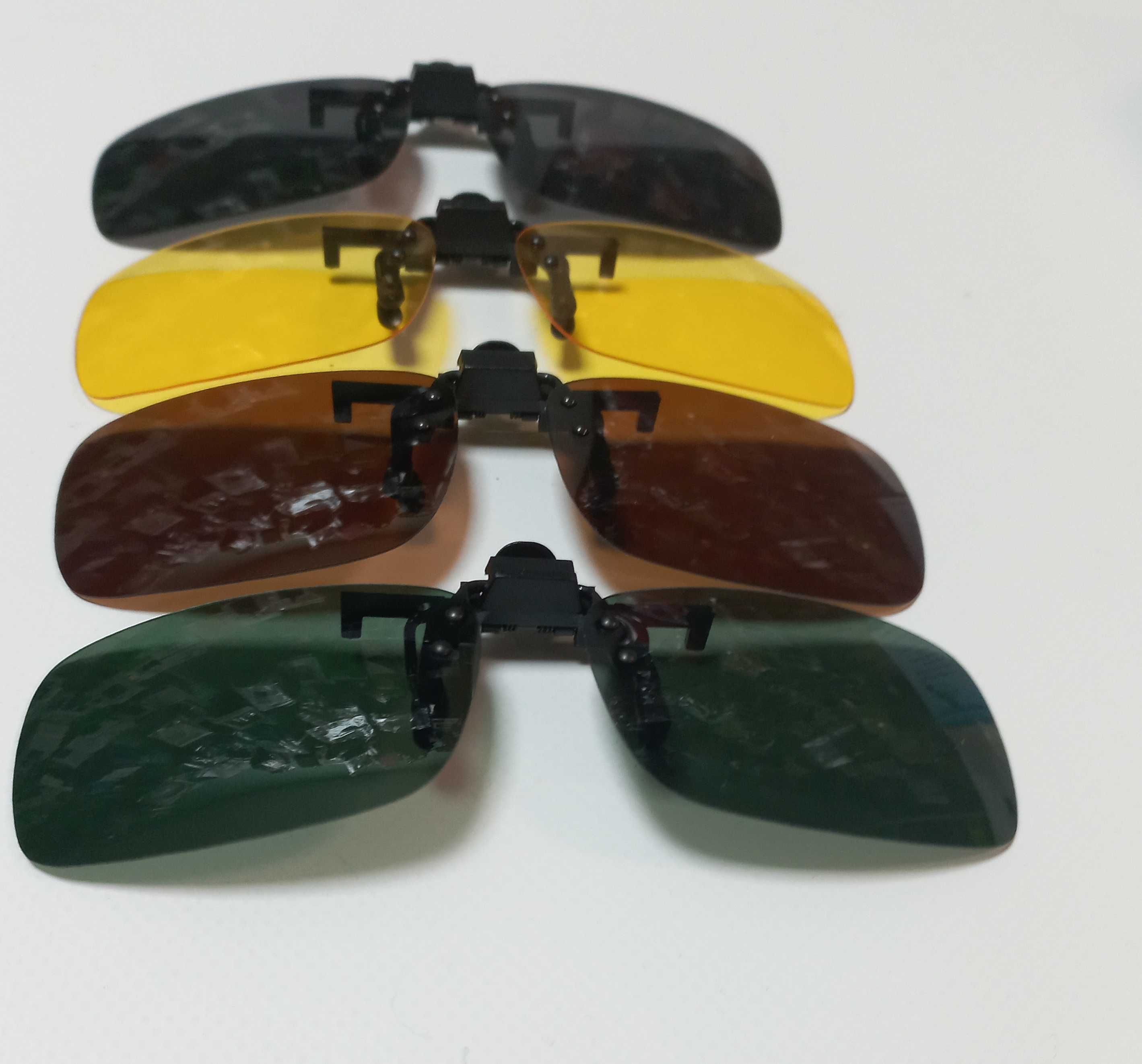Накладка-клипса на очки для водителей (Polaroid)
