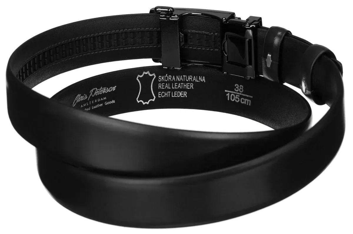 Pasek Skórzany PTN BOM-CA5-115 BLACK - Peterson