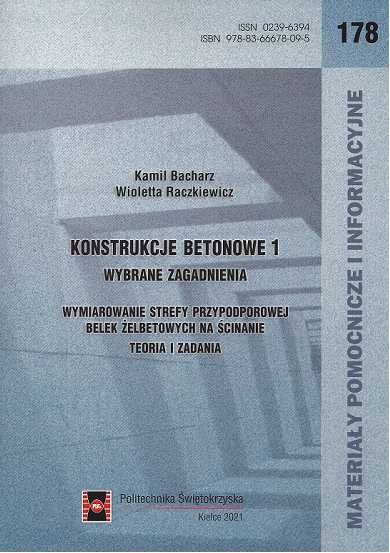 Konstrukcje betonowe 1. Wybrane zagadnienia