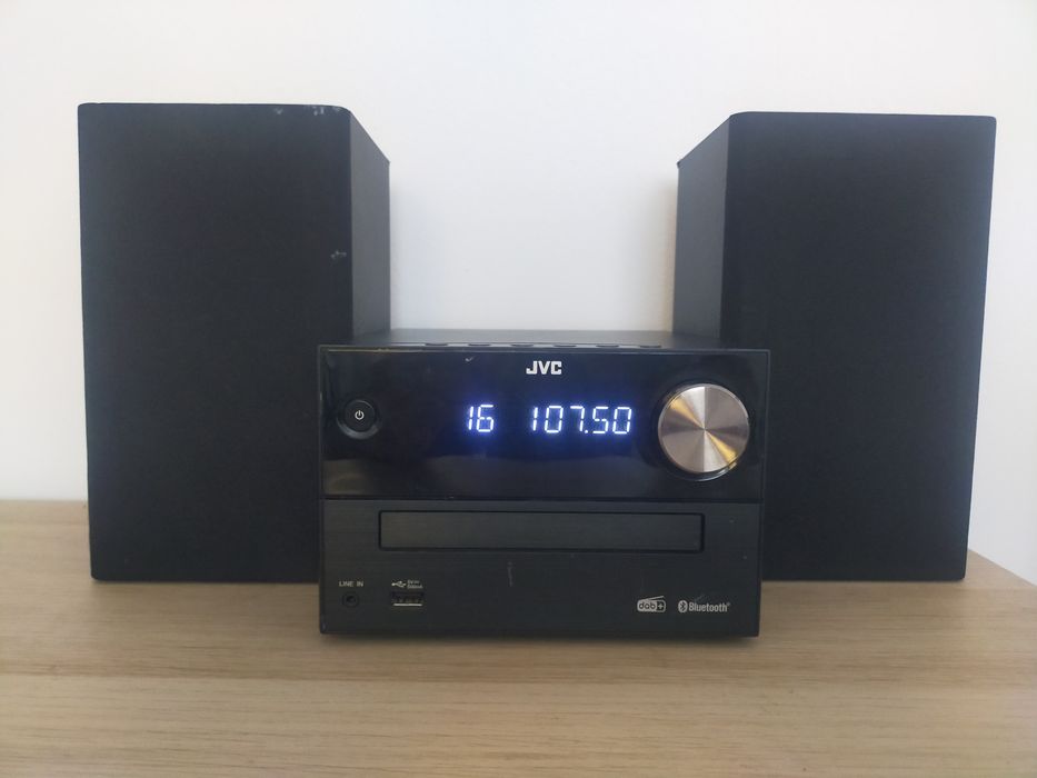 JVC mini wieża CD,USB,FM,bluetooth