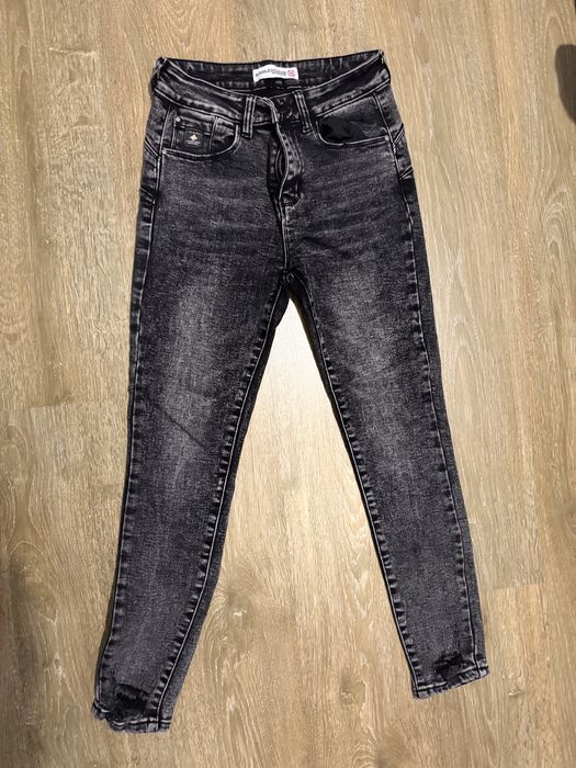 Spodnie jeansy czarne