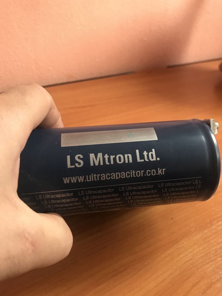Продам іоністори с платою балансування