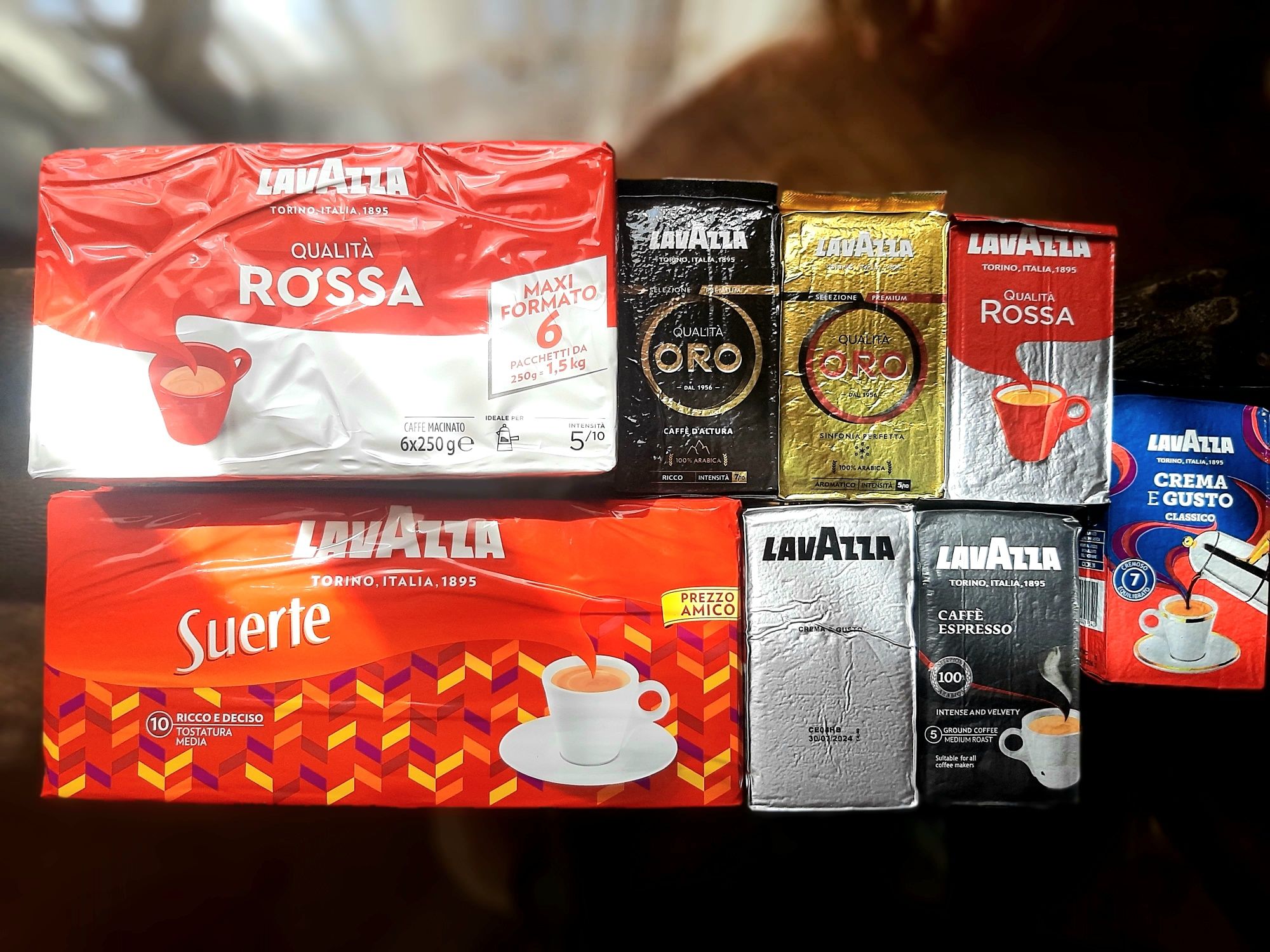 Акція!Lavazza ORO- 120 грн.шт.6 пачок за -715 грн.з комісією!