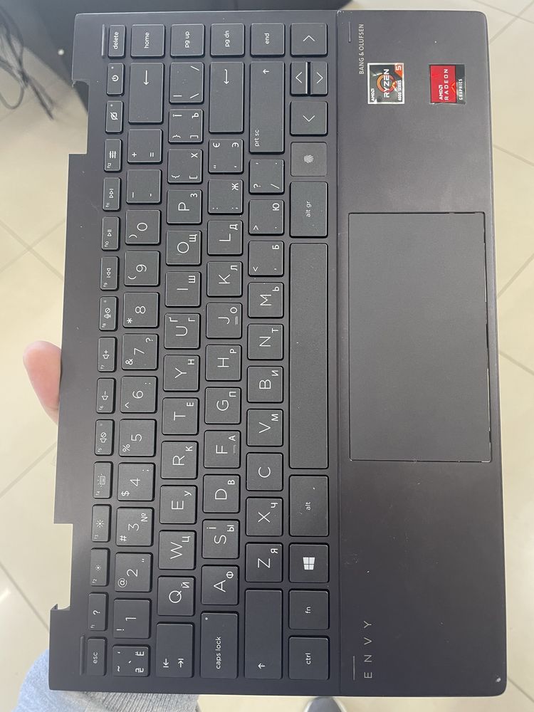 Топкейс клавіатура для ноутбука HP envy x360 13-ay