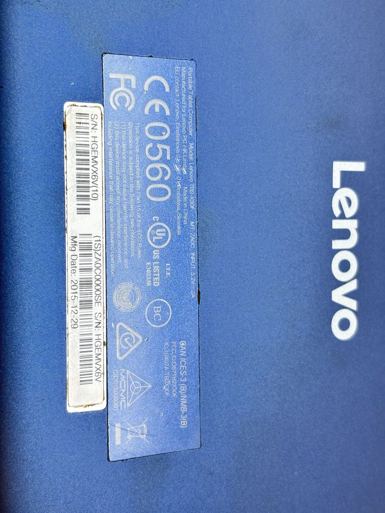 Lenovo Tab 2 / TB2-X30F / 16gb /