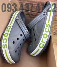 Купити Крокси Унісекс Crocs Bayaband Clog White Black Navy Grey