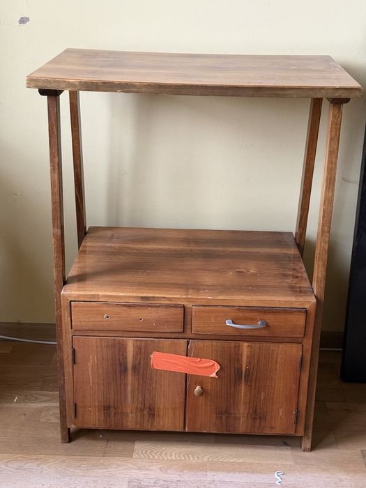 Szafka na gramofon albo telewizor PRL lata 60 Vintage