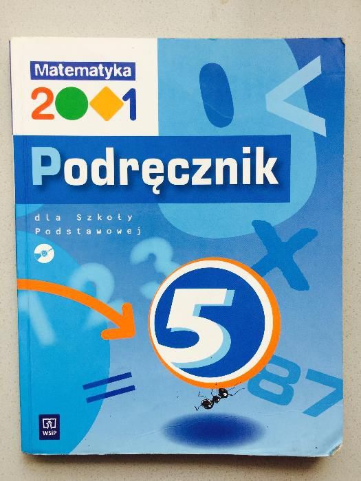 Podręcznik Matematyka 2001 dla szkoły podstawowej WSiP