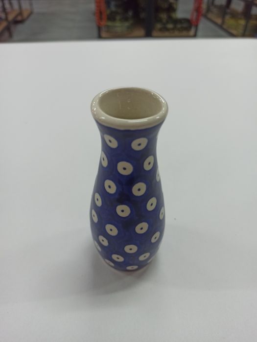 Mały wazonik ceramiczny 12 cm Ceramika Bolesławiec