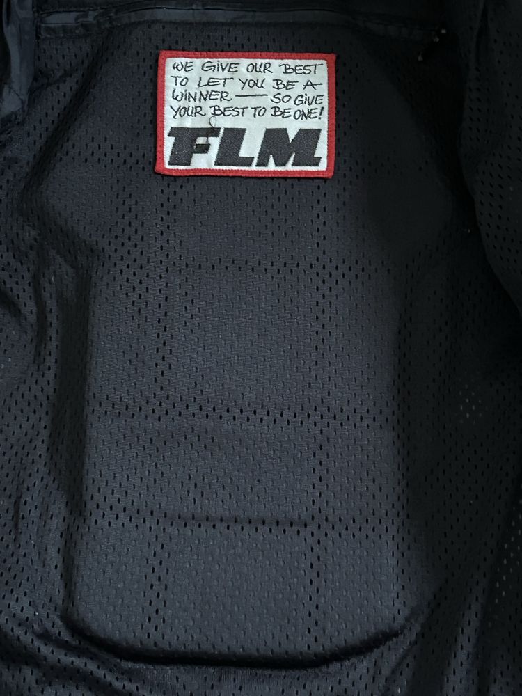 Kurtka motocykolwa FLM skorzana  rizm. xs