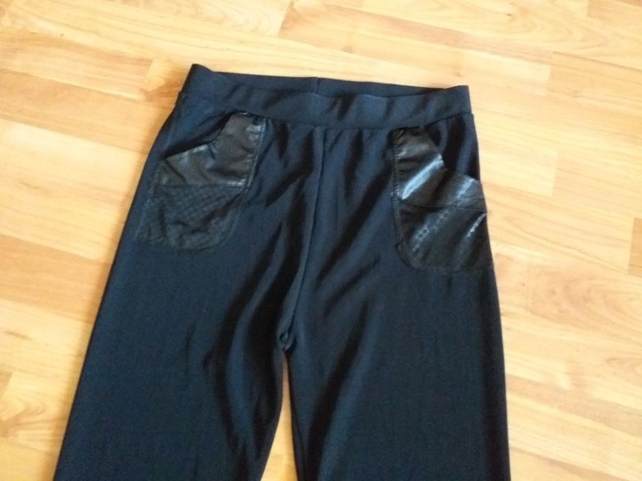 Getry legginsy lycra z kieszeniami rozmiar M