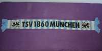 Szalik TSV 1860 Monachium - Munchen, szal piłkarski, kibic