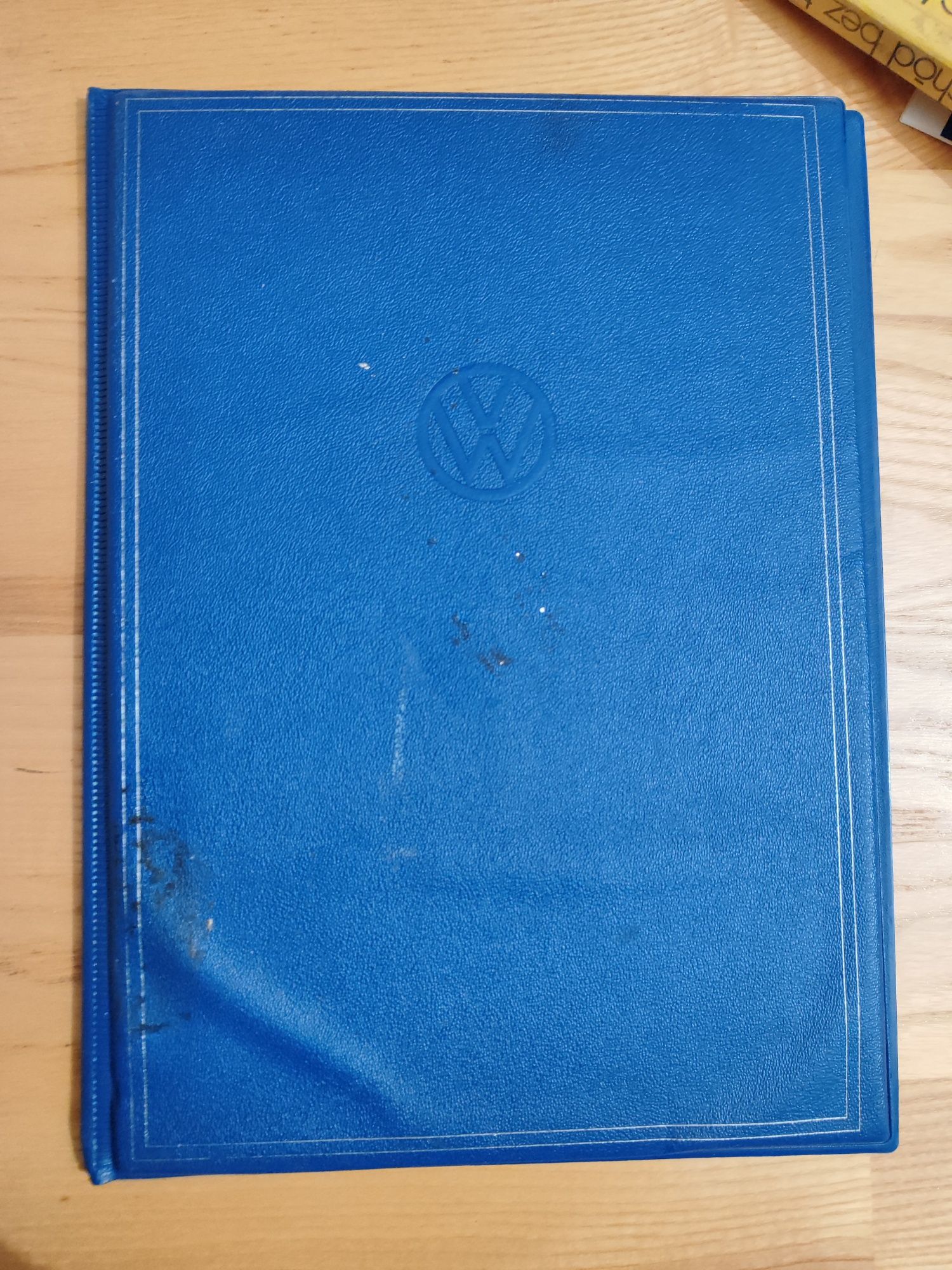 VW Volkswagen pismo, okładka, obwoluta