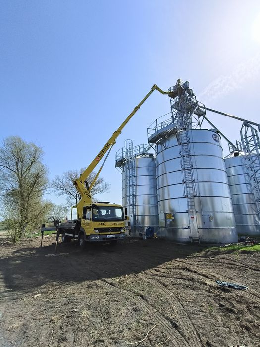 Zwyżka , Podnośnik koszowy 27m,Usługi Podnośnikowe, Braniewo , Elbląg