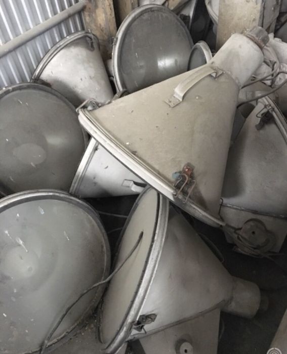 Lampy PRL halogenowe loft industrial przemysłowe Unikat