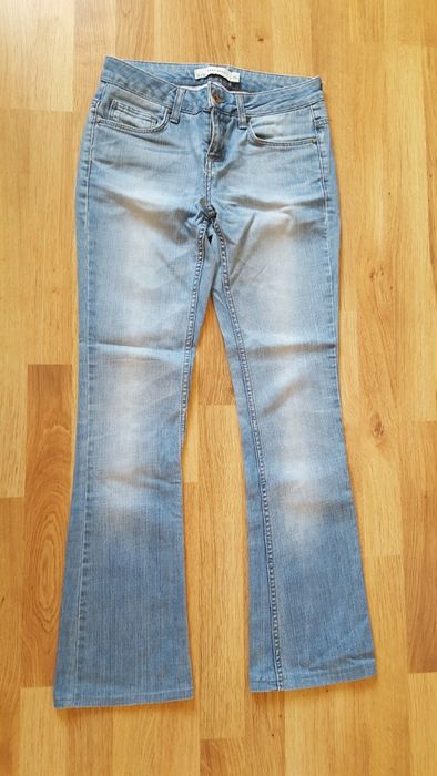 Zara BASIC Spodnie dżinsowe jeansy rozmiar 36