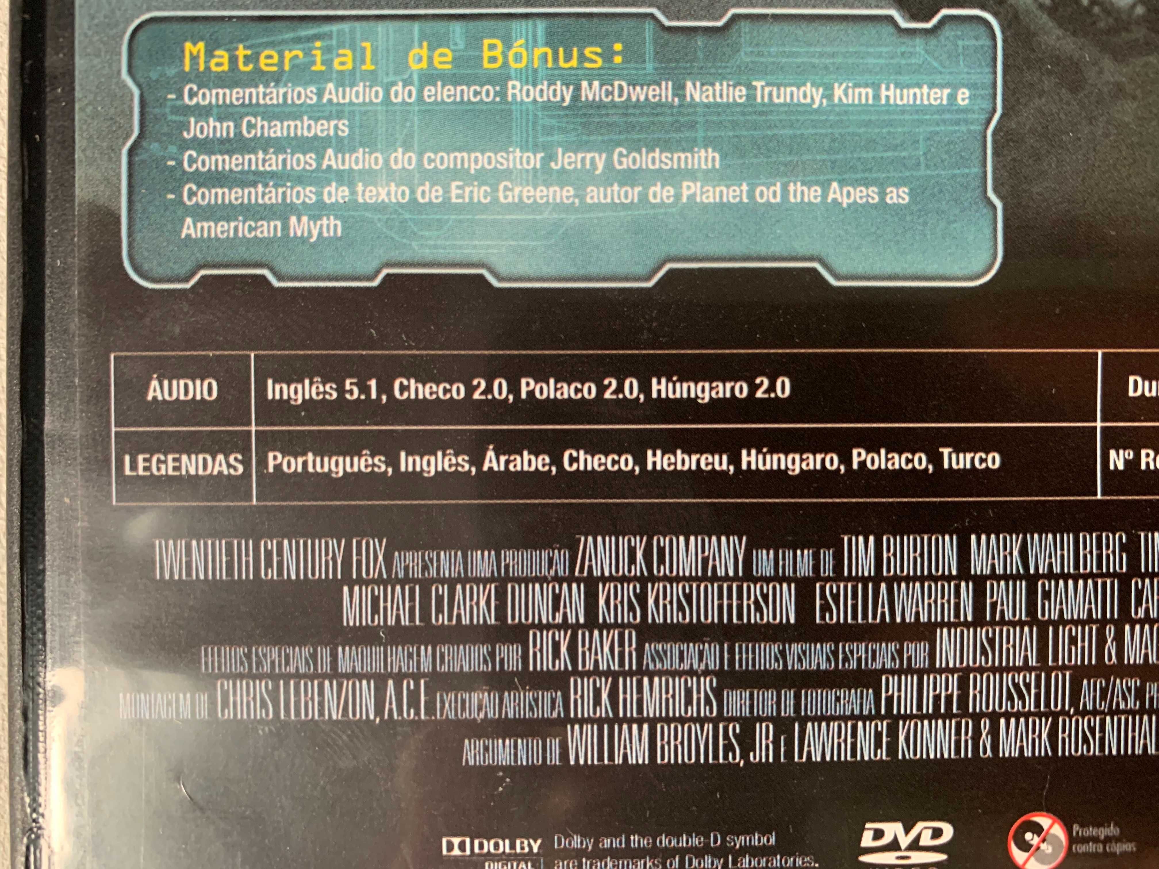 [DVD] Planeta dos Macacos (Planet of the Apes)