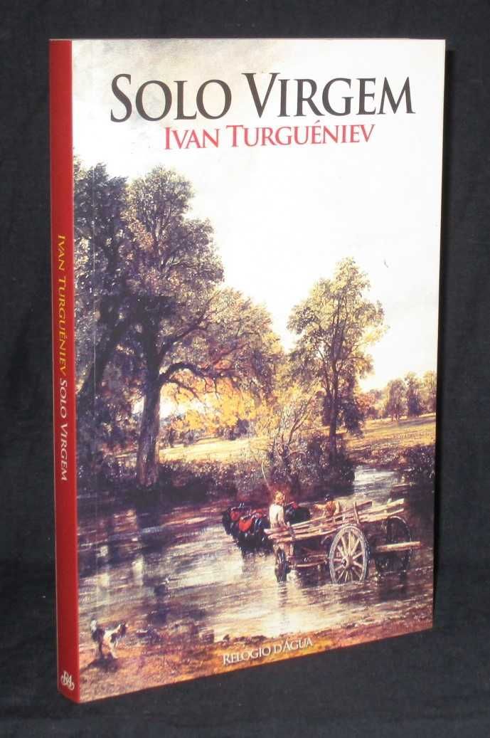Livro Solo Virgem Ivan Turguéniev