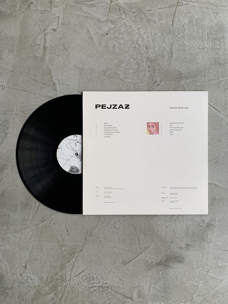 Vinyl Pejzaż - Ostatni Dzień Lata / Pierwsze Wydanie 2018r