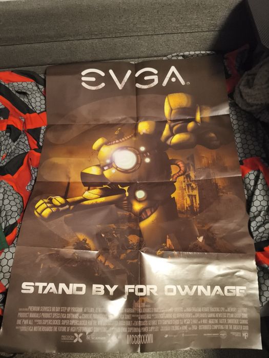 Plakat evga stand by for ownage