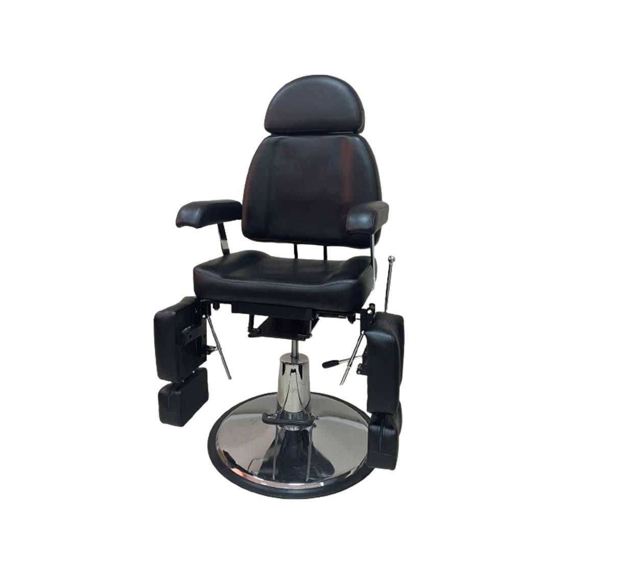 Крісло педикюрне гідравлічне чорне СН-227В-2
