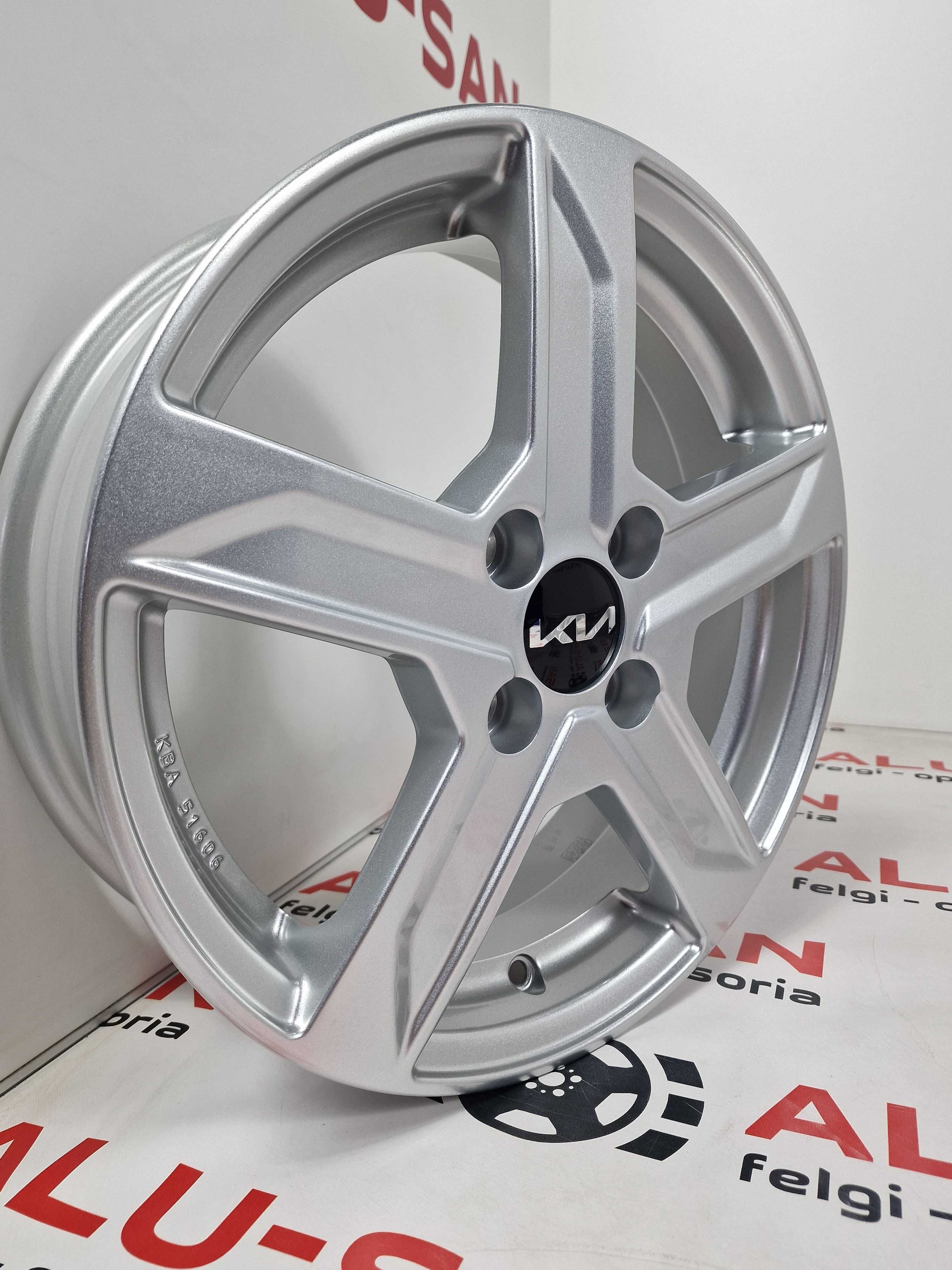 NOWE alufelgi KIA 15" 4x100 PICANTO RIO SHUMA STONIC Srebrne