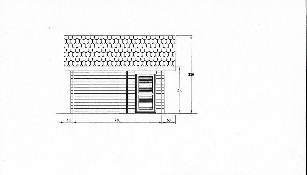 Domek letniskowy 24 m2,  powystawowy