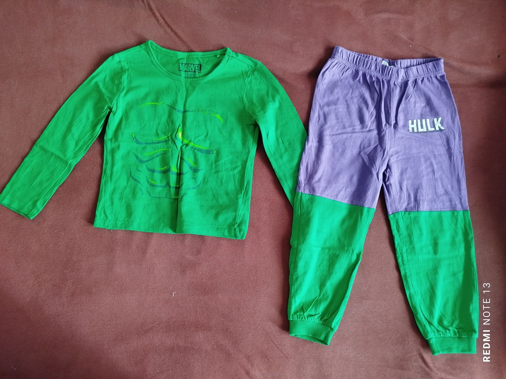 Piżama chłopięca Hulk 104