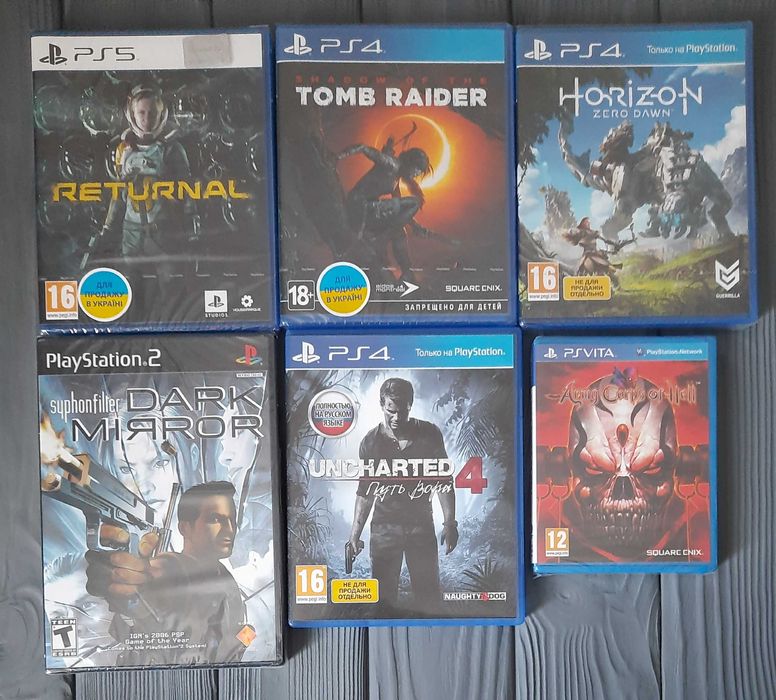 Ігри для playstation PS
