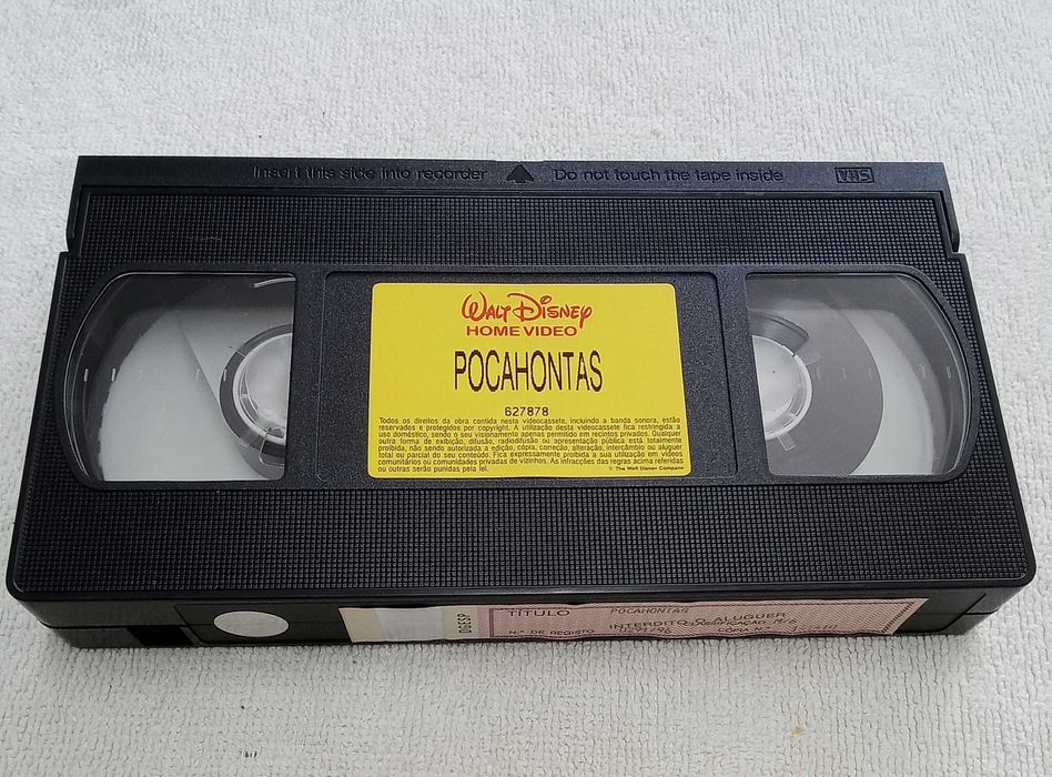 Cassete VHS Pocahontas