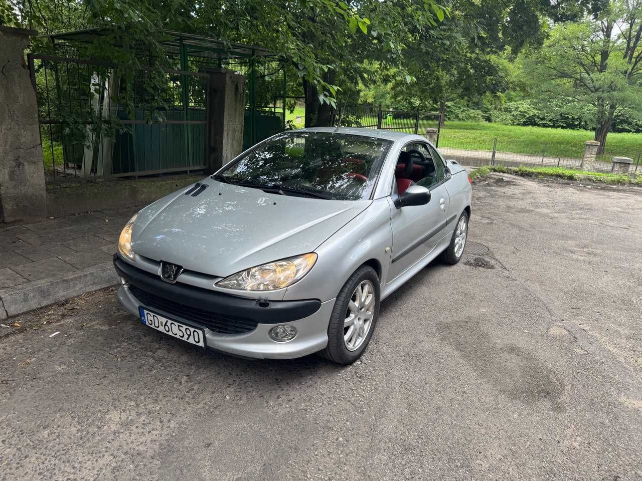 Peugeot 206 cabrio 2.0benz/gaz nowe OC