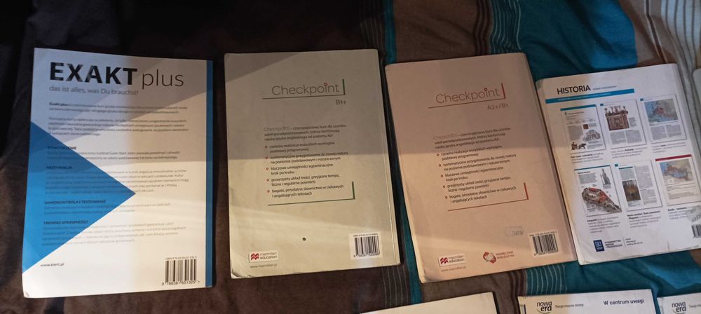 Podręczniki 1/2/3 klasa liceum/technikum