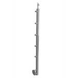 Słupek do balustrady boczny schodowy stal nierdzewna szlif  110 cm